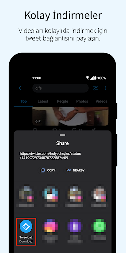 Twitter için Video İndirici ekran görüntüsü