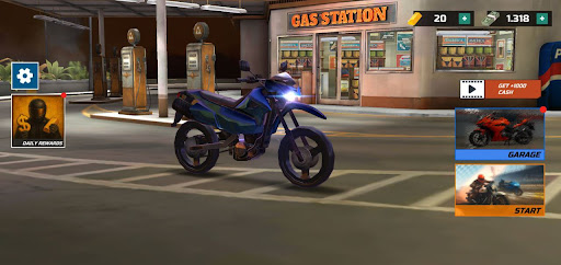 Rider Wheelie Traffic Race ekran görüntüsü