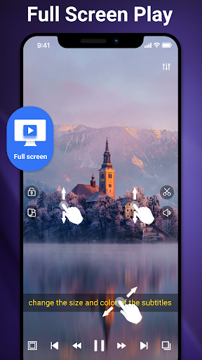 Video oynatıcı - Tam HD Video ekran görüntüsü