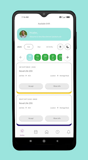 Vine Recruitment App ekran görüntüsü