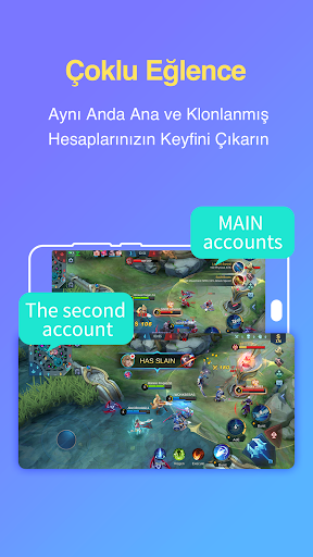 Paralel Uygulama - Çift Hesap ekran görüntüsü