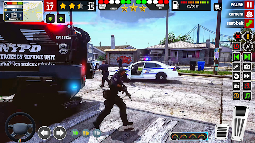 Police Car Cop Simulator 2024 ekran görüntüsü