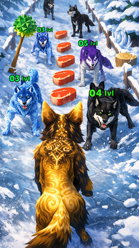 Wolf Run Evolution Game ekran görüntüsü