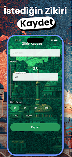 Zikirmatik - Tesbihat Yap ekran görüntüsü