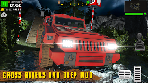 4x4 Offroad: Dark Night Racing ekran görüntüsü