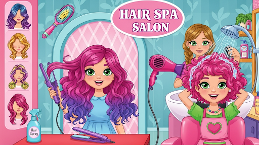Baby Hairs Care: Dress Up Game ekran görüntüsü