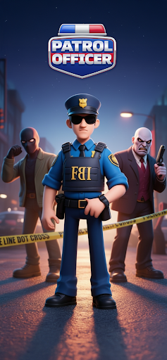 Patrol Officer Police Game 3D ekran görüntüsü