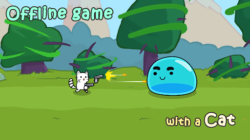 Stickman Cat Gun offline games ekran görüntüsü