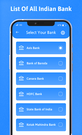 Bank Account Balance Check ekran görüntüsü