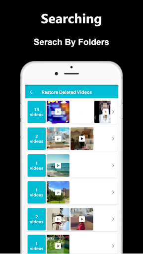 Deleted Video Recovery ekran görüntüsü