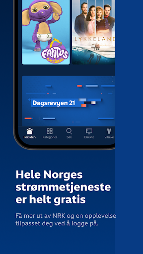 NRK TV ekran görüntüsü
