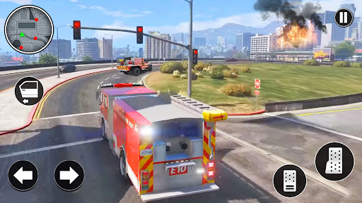 City Emergency Driving Games ekran görüntüsü