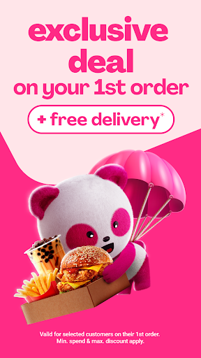 foodpanda: food & groceries ekran görüntüsü