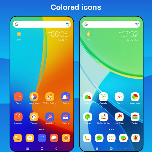 TipTop Launcher for Android 16 ekran görüntüsü