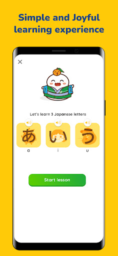 MochiKana Learn Hiragana ekran görüntüsü