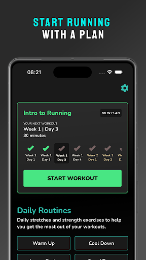 Start Running: Treadmill Coach ekran görüntüsü