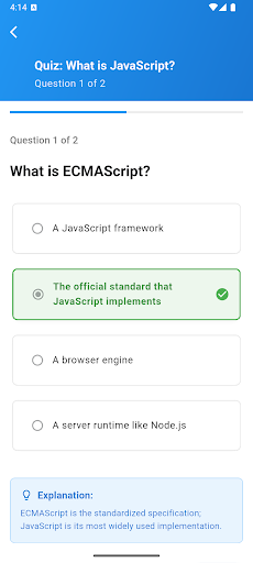 Learn JavaScript Programming ekran görüntüsü
