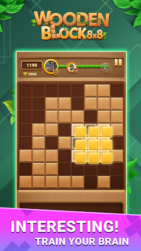 Block Puzzle: Wooden Block 8x8 ekran görüntüsü