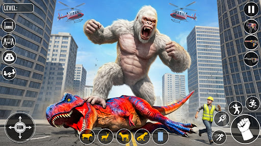 Dinosaur Family Hunting Game ekran görüntüsü