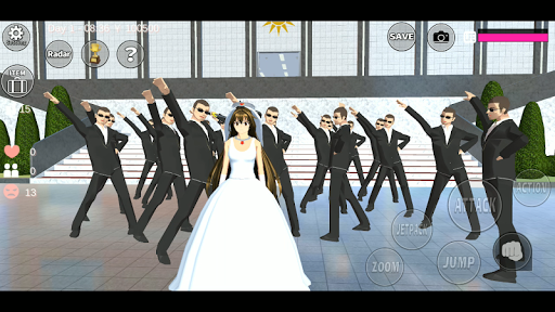 SAKURA School Simulator ekran görüntüsü