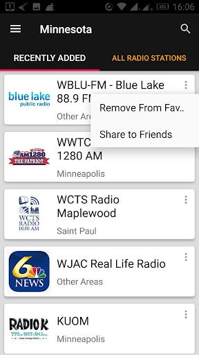 Minnesota Radio Stations - USA ekran görüntüsü