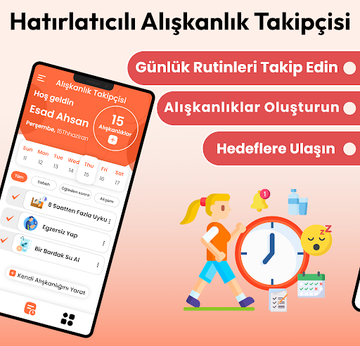 Günlük Rutin Alışkanlık Takip ekran görüntüsü