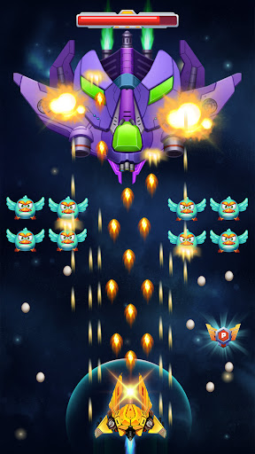 Chicken Attack: Galaxy Shooter ekran görüntüsü