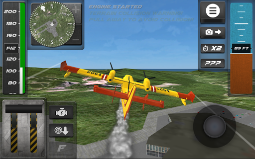Airplane Flight Simulator 2017 ekran görüntüsü