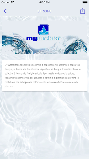 My-Water Italia ekran görüntüsü
