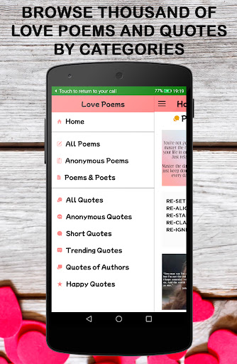 Love Poems & Romantic Sayings ekran görüntüsü