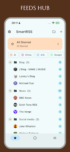 SmartRSS - AI RSS Reader ekran görüntüsü