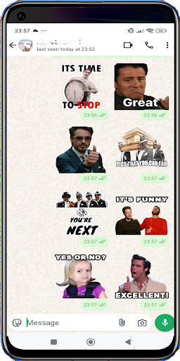 Komik Memes Etiketler ekran görüntüsü