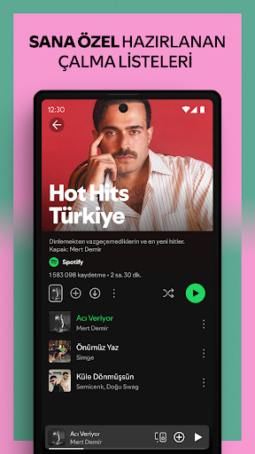 Spotify: Müzik ve Podcast'ler ekran görüntüsü