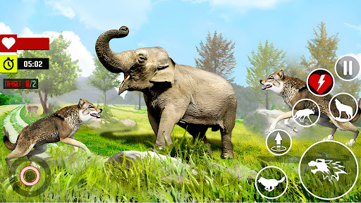 Wild Wolf Animal Sim Games ekran görüntüsü
