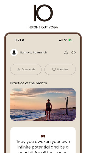 Insight Out Yoga ekran görüntüsü