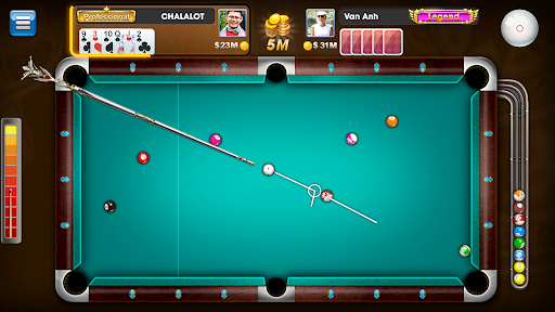 Billiards ZingPlay 8 Ball Pool ekran görüntüsü
