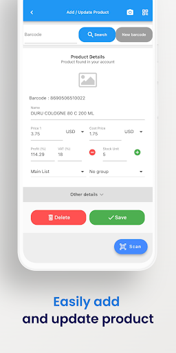 positems - sales & inventory ekran görüntüsü