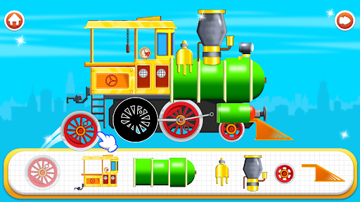 Train Builder Railway Kid Game ekran görüntüsü