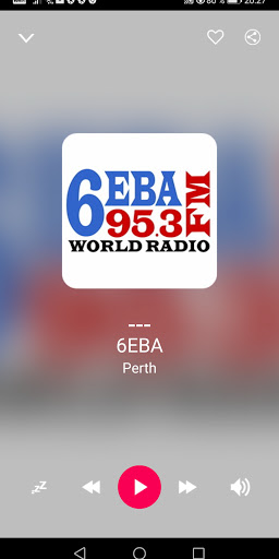 Western Australia Radios ekran görüntüsü