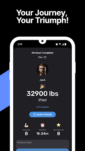 FitnessAI: Gym Workout Planner ekran görüntüsü
