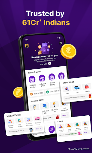 PhonePe UPI, Payment, Recharge ekran görüntüsü