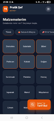 Pratik Şef ekran görüntüsü
