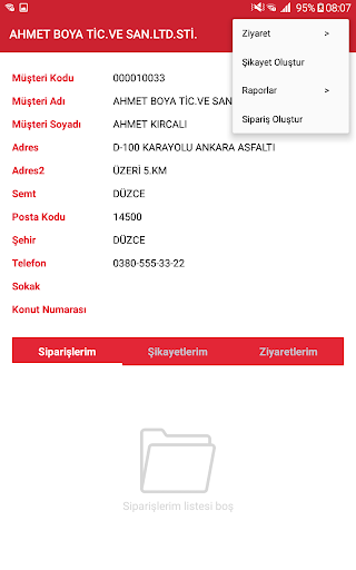 Dyobil ekran görüntüsü