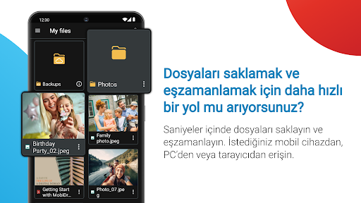 MobiDrive Cloud Storage & Sync ekran görüntüsü