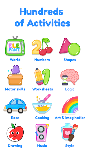 ElePant Kids Learning Games 2+ ekran görüntüsü