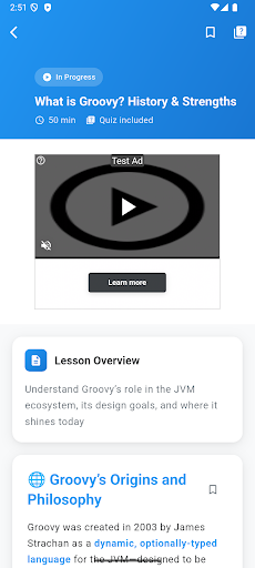 Learn Groovy Programming ekran görüntüsü