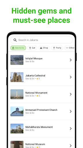 Jakarta Tour Guide:SmartGuide ekran görüntüsü