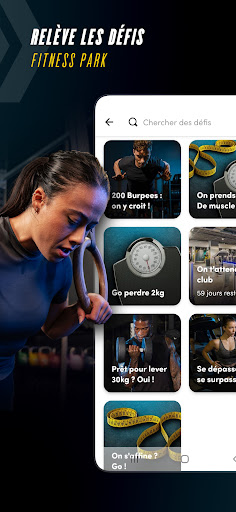 Fitness Park App ekran görüntüsü