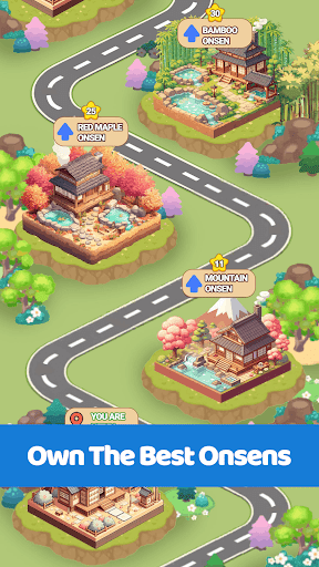 Kawaii HotSpring: Idle Tycoon ekran görüntüsü