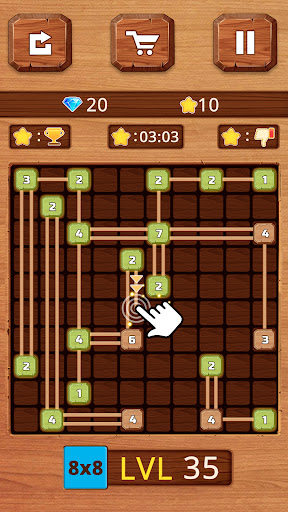 NEXUS : wooden logic puzzle ekran görüntüsü